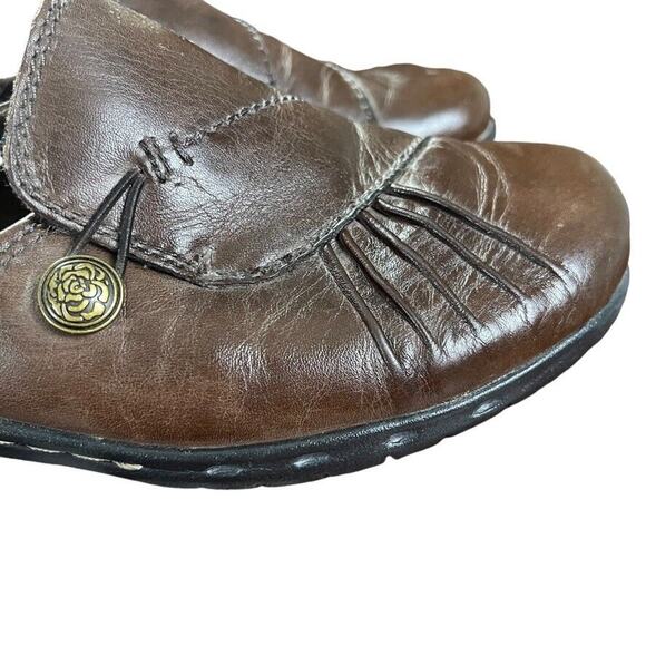 Cobb Hill by New Balance Womens Paulette Leather Brown Comfort Loafers sz 8 W - Picture 15 of 16